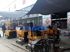 福瑞得微動態(tài)--手扶雙輪壓路機，手推式井蓋切割機，手扶抹光機等包裝發(fā)貨
